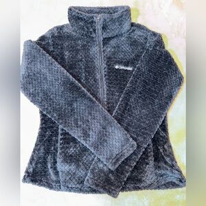 Columbia Black Plush Jacket